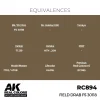 AK Interactive - Real Colors: Field Drab FS 30118 17 ml. - RC894