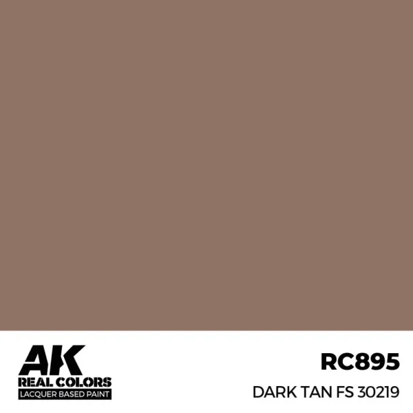 5568336483 AK Interactive – Real Colors: Dark Tan FS 30219 17 ml. – RC895 - AK Interactive - Ludik Vault