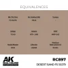 AK Interactive - Real Colors: Desert Sand FS 30279 17 ml. - RC897
