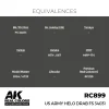 AK Interactive - Real Colors: US Army Helo Drab FS 34031 17 ml. - RC899
