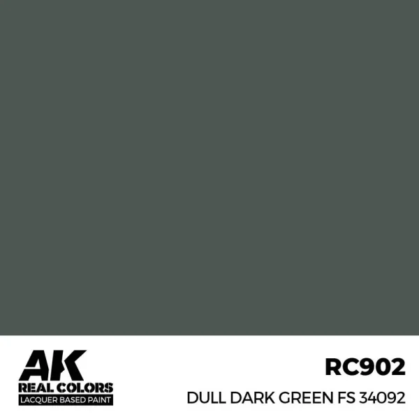 5568336551 AK Interactive – Real Colors: Dull Dark Green FS 34092 17 ml. – RC902 - AK Interactive - Ludik Vault