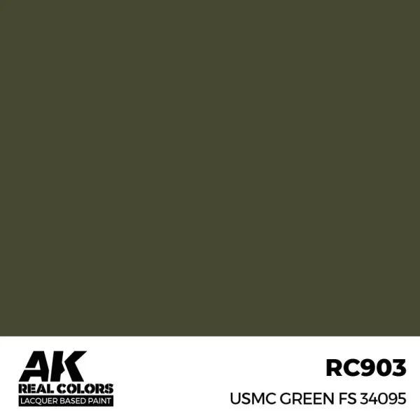 5568336568 AK Interactive – Real Colors: USMC Green FS 34095 17 ml. – RC903 - AK Interactive - Ludik Vault