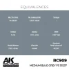 AK Interactive - Real Colors: Medium Blue Grey FS 35237 17 ml. - RC909