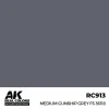 AK Interactive – Real Colors: Medium Gunship Grey FS 36118 17 ml. – RC913 - AK Interactive - Ludik Vault