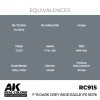 5568336681-1 AK Interactive - Real Colors: F-15 Dark Grey (MOD EAGLE) FS 36176 17 ml. - RC915
