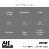 AK Interactive - Real Colors: Aggressor Grey FS 36251 17 ml. - RC917