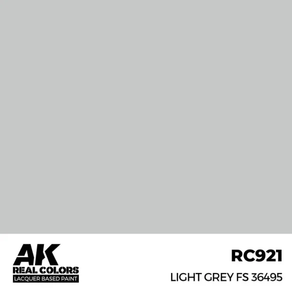 5568336742 AK Interactive – Real Colors: Light Grey FS 36495 17 ml. – RC921 - AK Interactive - Ludik Vault