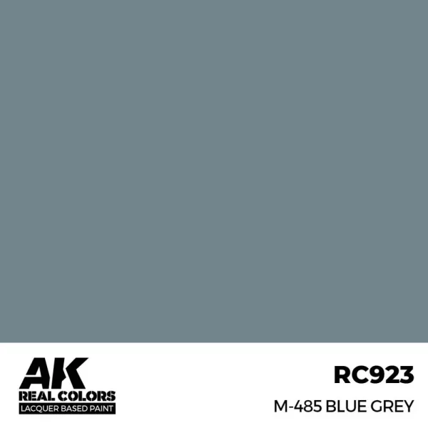 5568336766 AK Interactive – Real Colors: M-485 Blue Grey 17 ml. – RC923 - AK Interactive - Ludik Vault