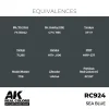 5568336773-1 AK Interactive - Real Colors: Sea Blue 17 ml. - RC924