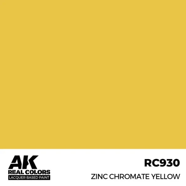 5568336834 AK Interactive – Real Colors: Zinc Chromate Yellow 17 ml. – RC930 - AK Interactive - Ludik Vault