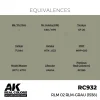 AK Interactive - Real Colors: RLM 02 RLM-GRAU (1938) 17 ml. - RC932