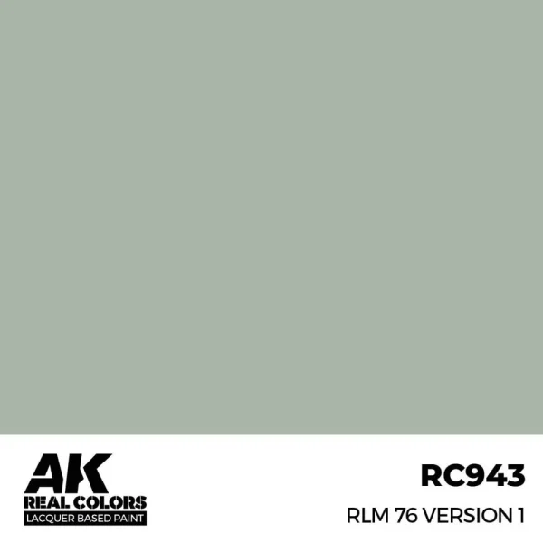 AK Interactive – Real Colors: RLM 76 Version 1 17 ml. – RC943 - AK Interactive - Ludik Vault
