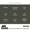 5568337022-1 AK Interactive - Real Colors: RLM 81 Ver.2 (incorrectly called RLM 83) 17 ml. - RC949