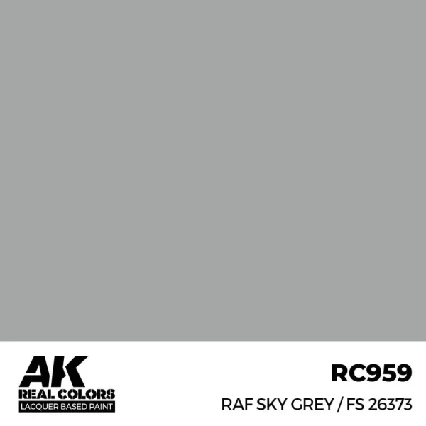 5568337121 AK Interactive – Real Colors: RAF Sky Grey 17 ml. – RC959 - AK Interactive - Ludik Vault