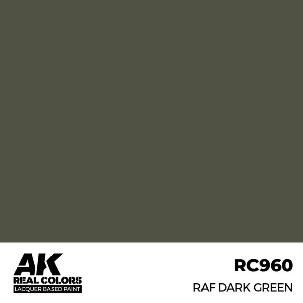 5568337138 AK Interactive – Real Colors: RAF Dark Green 17 ml. – RC960 - AK Interactive - Ludik Vault