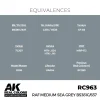 AK Interactive - Real Colors: RAF Medium Sea Grey BS381C/637 17 ml. - RC963