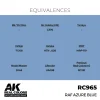 5568337183-1 AK Interactive - Real Colors: RAF Azure Blue 17 ml. - RC965
