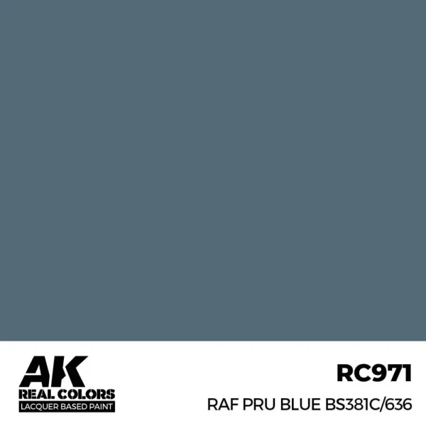 5568337244 AK Interactive – Real Colors: RAF PRU Blue BS381C/636 17 ml. – RC971 - AK Interactive - Ludik Vault