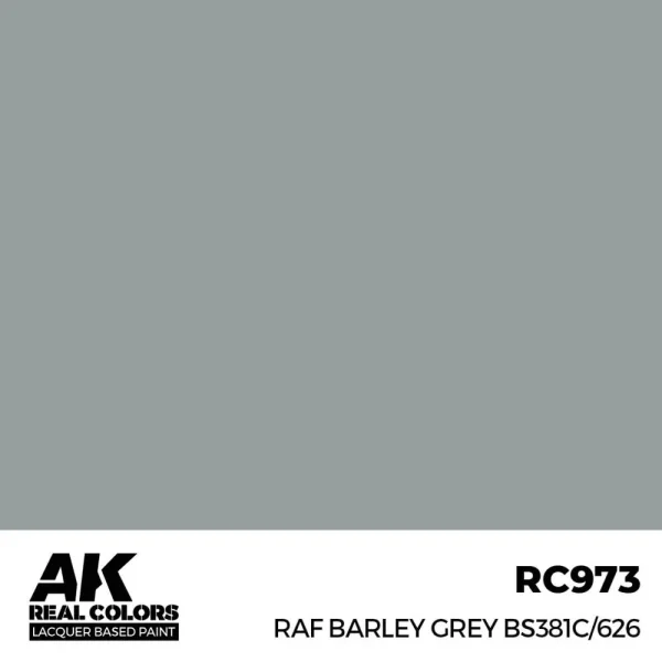 5568337268 AK Interactive – Real Colors: RAF Barley Grey BS381C/626 17 ml. – RC973 - AK Interactive - Ludik Vault