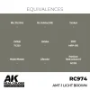 5568337275-1 AK Interactive - Real Colors: AMT-1 Light Brown 17 ml. - RC974
