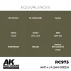 5568337282-1 AK Interactive - Real Colors: AMT-4 / A-24M Green 17 ml. - RC975