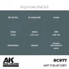 AK Interactive - Real Colors: AMT-11 Blue Grey 17 ml. - RC977