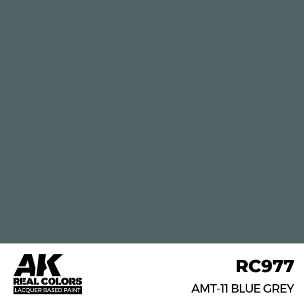 5568337305 AK Interactive – Real Colors: AMT-11 Blue Grey 17 ml. – RC977 - AK Interactive - Ludik Vault