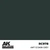 AK Interactive – Real Colors: AMT-12 Dark Grey 17 ml. – RC978 - AK Interactive - Ludik Vault