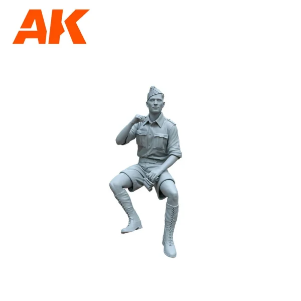 5568337831-5 AK Interactive - PZ.KPFW.IV AUSF.D AFRIKA KORPS+DAK PANZERFAHRER 1/35 - AK35504-A