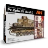 AK Interactive – PZ.KPFW.IV AUSF.D AFRIKA KORPS +5 FIGURES GERMAN TANK CREW AFRIKA KORPS 1/35 – AK35504-B - AK Interactive - Ludik Vault