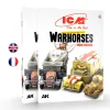 5568338173 AK Interactive – ICM – HOW TO PAINT &WEATHER WW2 TRUCKS WARHORSES – ES – AK130011 - AK Interactive - Ludik Vault