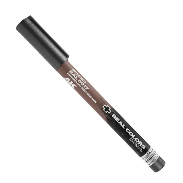 AK Interactive – Real Colors Markers: RAL 8017 ROTBRAUN-RED BROWN – RCM020 - AK Interactive - Ludik Vault