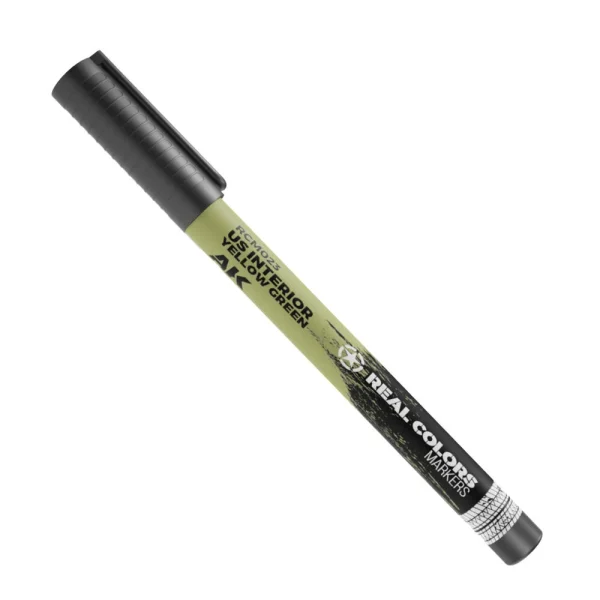 AK Interactive – Real Colors Markers: US INTERIOR YELLOW GREEN – RCM023 - AK Interactive - Ludik Vault