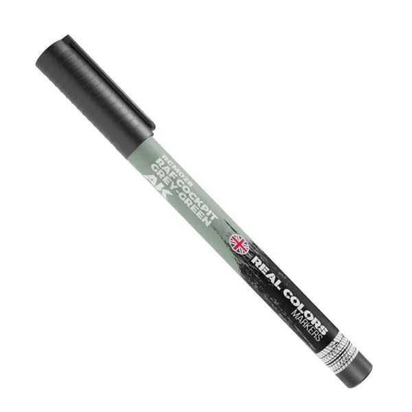 5568338531 AK Interactive – Real Colors Markers: RAF COCKPIT GREY-GREEN – RCM028 - AK Interactive - Ludik Vault