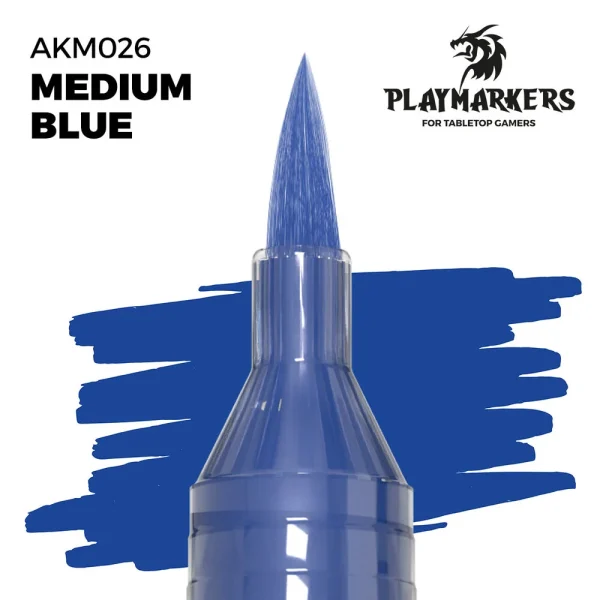 AK Interactive – Playmarker Medium Blue – AKM026 - AK Interactive - Ludik Vault