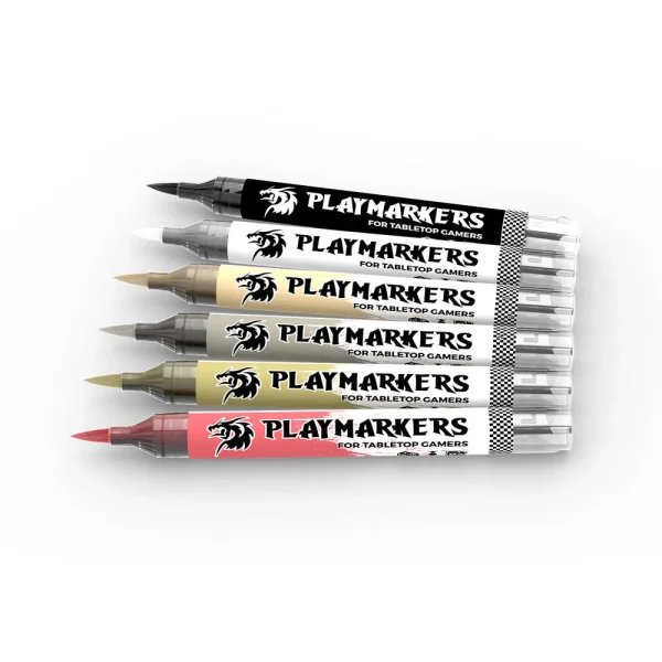 AK Interactive - PLAYMARKERS SET - SKELETONS & ZOMBIES (6 ref.) - AKM102