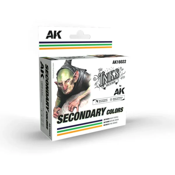 5568338999 AK Interactive – SECONDARY COLORS SET – AK16022 - AK Interactive - Ludik Vault