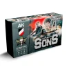 5568339309 AK Interactive – FORTUNATE SONS Panzergrenadier Division (10 Miniatures) – AKFS0020 - AK Interactive - Ludik Vault