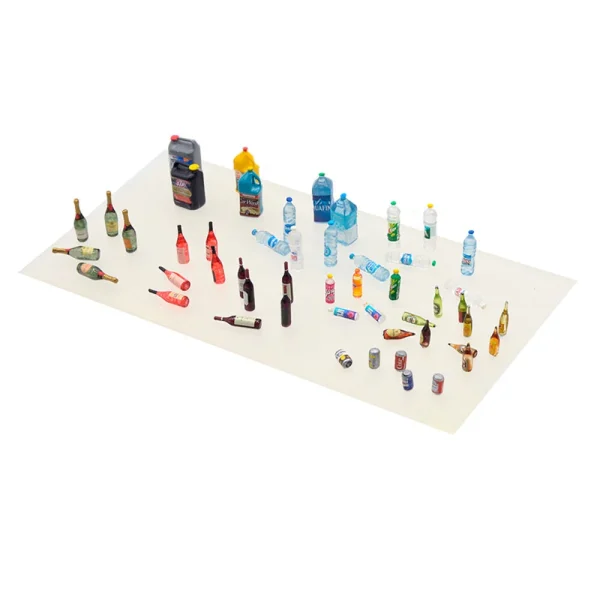 AK Interactive - BOTTLES & CANS 1/35 - AK35018