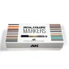 5568339729 AK Interactive – SPECIAL BOX REAL COLORS MARKERS – 34 units – RCM150 - AK Interactive - Ludik Vault