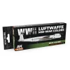 AK Interactive – WWII Luftwaffe Mid-War Colors SET – RCS102 - AK Interactive - Ludik Vault