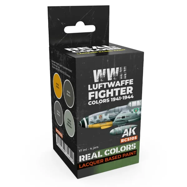 5568339842 AK Interactive – Luftwaffe Fighter Colors 1941-1944 SET – RCS105 - AK Interactive - Ludik Vault