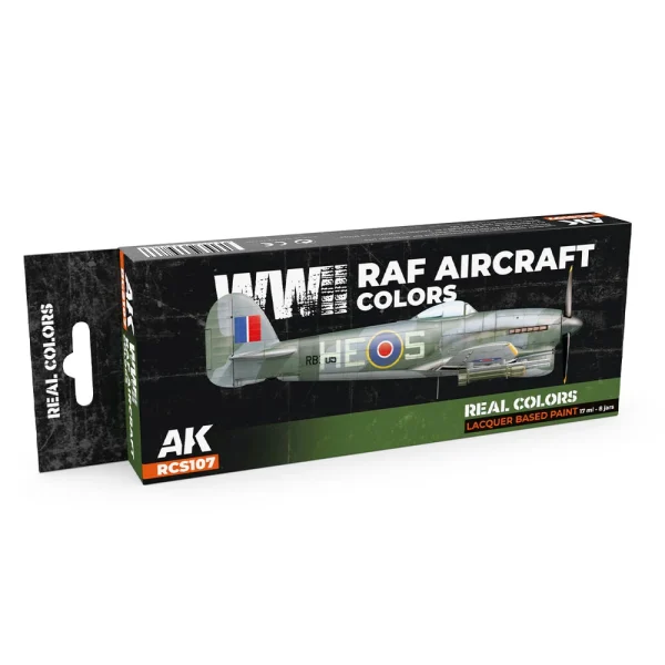 AK Interactive – WWII RAF Aircraft Colors SET – RCS107 - AK Interactive - Ludik Vault