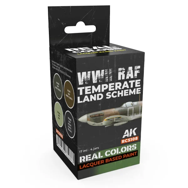5568339873 AK Interactive – WWII RAF Temperate Land Scheme SET – RCS108 - AK Interactive - Ludik Vault