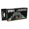AK Interactive – WWII US Aircraft Interior Colors SET – RCS114 - AK Interactive - Ludik Vault