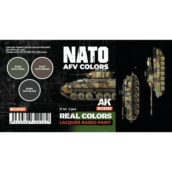 5568340282 AK Interactive – NATO AFV Colors SET – RCS131 - AK Interactive - Ludik Vault