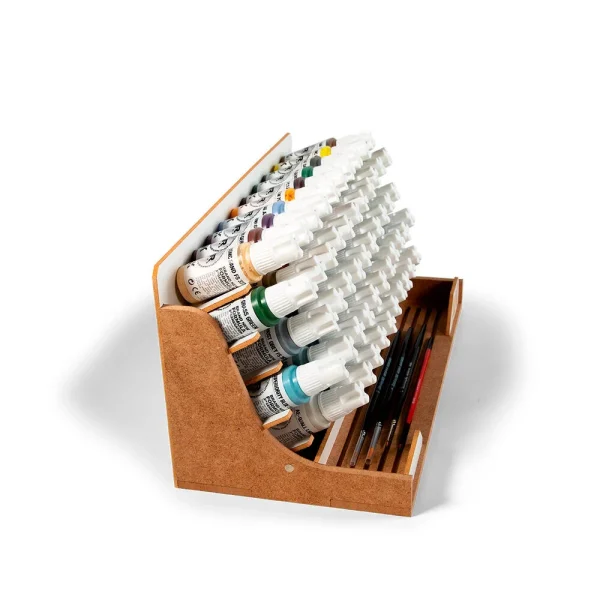 5568340367-1 AK Interactive - MODULAR ORGANIZER 17ml_Capacity for 52 jars - AKORG17