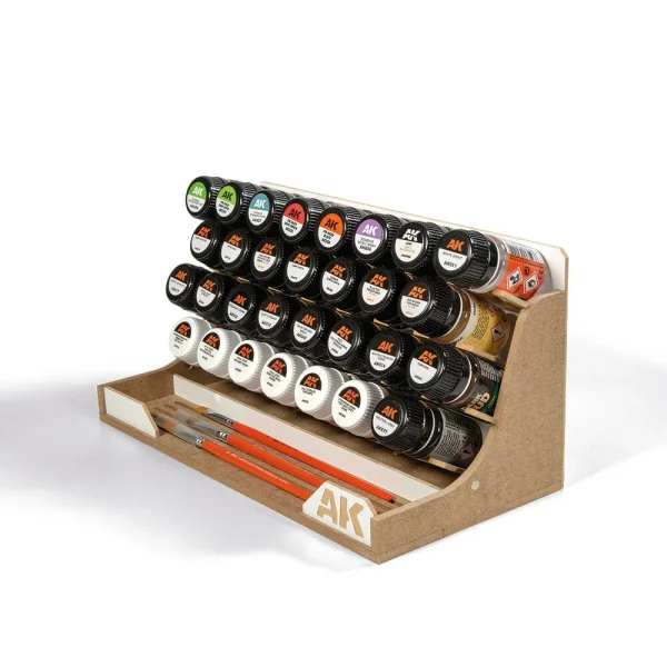 5568340374-1 AK Interactive - MODULAR ORGANIZER 35ml_Capacity for 30 jars - AKORG35