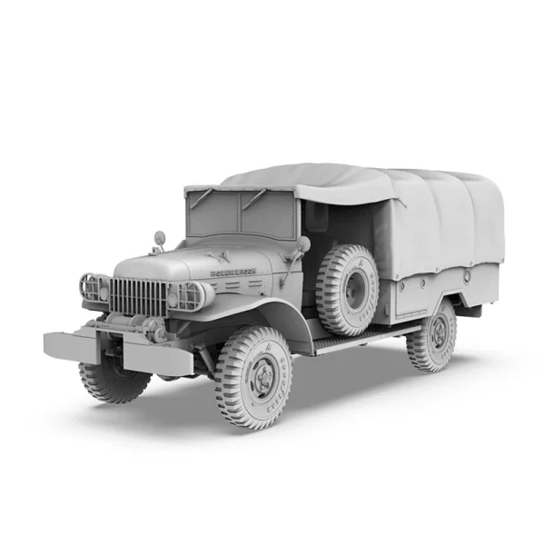 5568342439-4 AK Interactive - IDF POWER WAGON WM300 w/winch 1/35 - AK35020