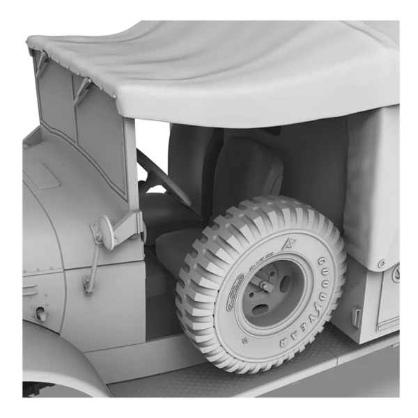 5568342439-5 AK Interactive - IDF POWER WAGON WM300 w/winch 1/35 - AK35020